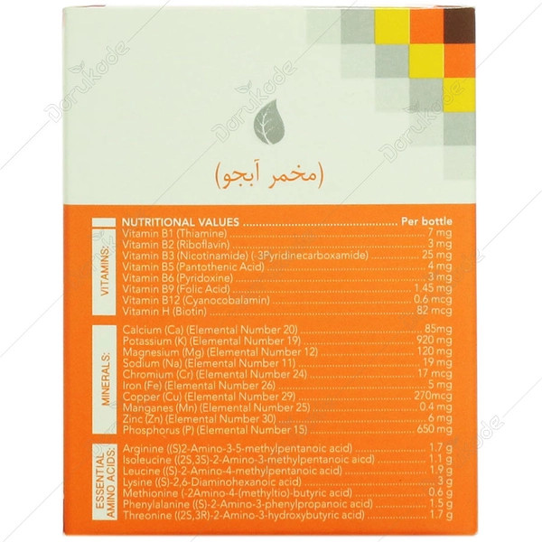 قرص مخمر آبجو 500 میلی گرم بایوکلینیک